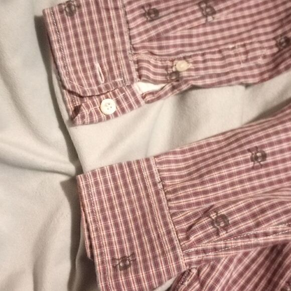 Gap kids plaid skull button down - Picture 7 of 10